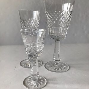 Galway Vintage Irish Crystal Goblets